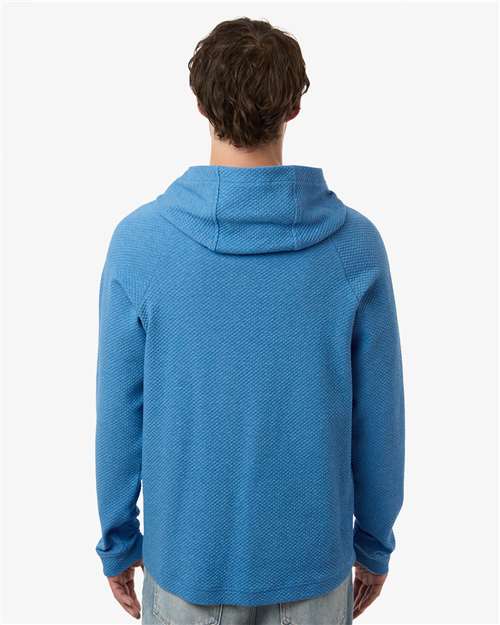 Men's Spirit Textured Hooded Pullover – On Model – Back