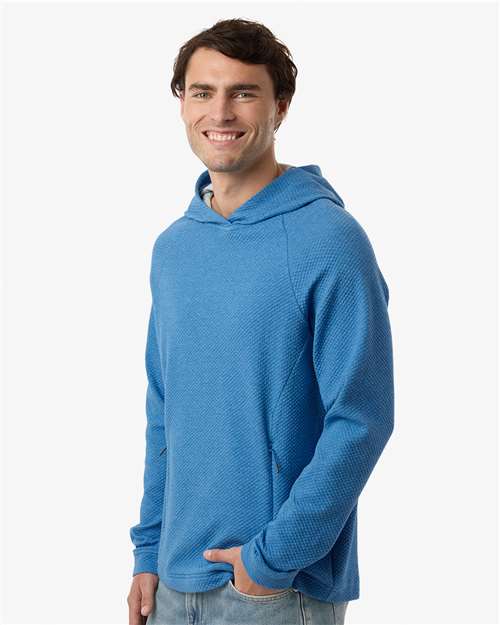 Men's Spirit Textured Hooded Pullover – On Model – Side