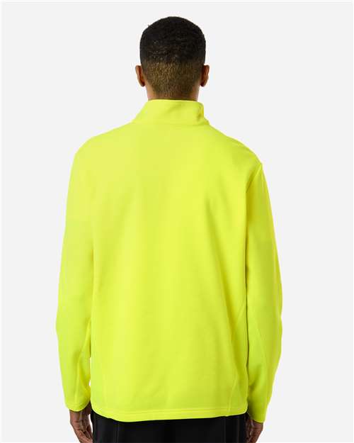Unisex Squad Cadet Quarter-Zip Tech Fleece Pullover – On Model – Back