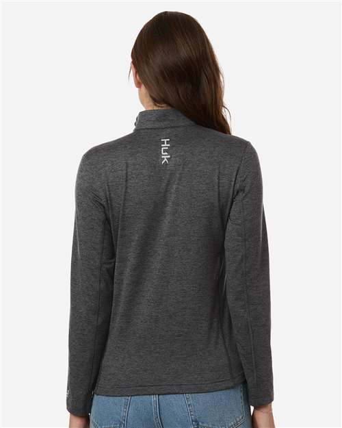 Women's Coldfront+ Quarter-Zip Pullover – On Model – Back