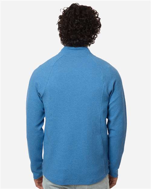 Men's Spirit Textured Full-Zip – On Model – Back