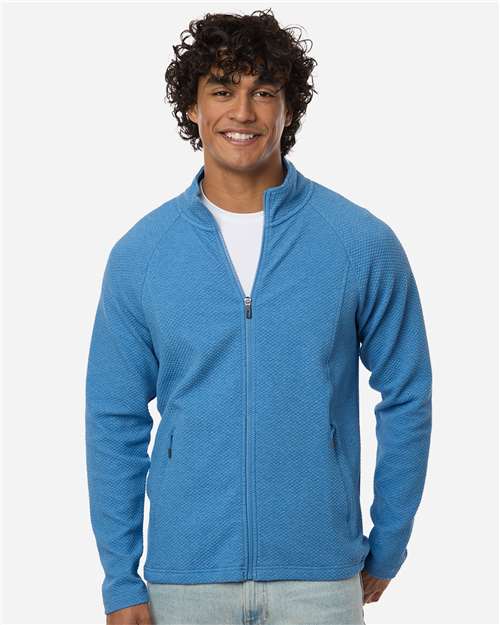 Men's Spirit Textured Full-Zip – On Model
