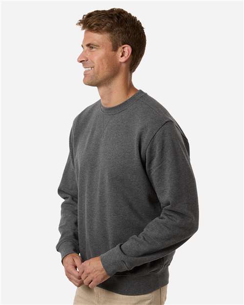 Men's Granite Crewneck Pullover – On Model – Side