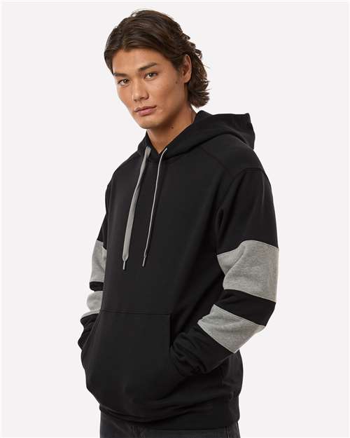 Unisex Jackson Way Hooded Sweatshirt – On Model – Side