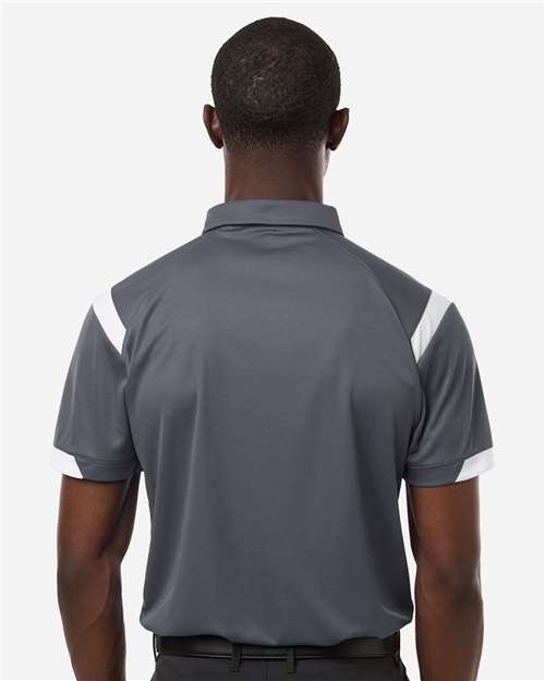 Unisex On the Rise Polo – On Model – Back