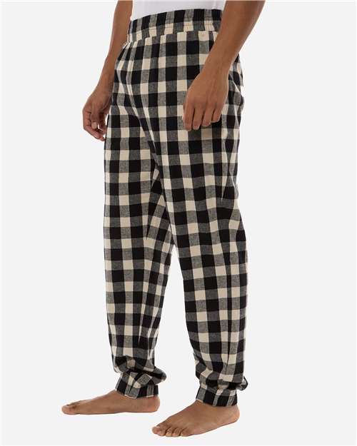 Unisex Flannel Joggers – On Model – Side
