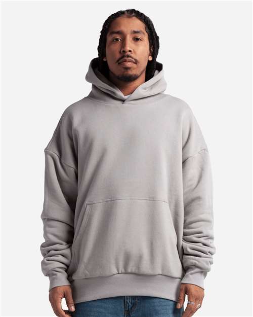 Unisex Garment-Dyed Double Layer Reversible Hoodie Sweatshirt