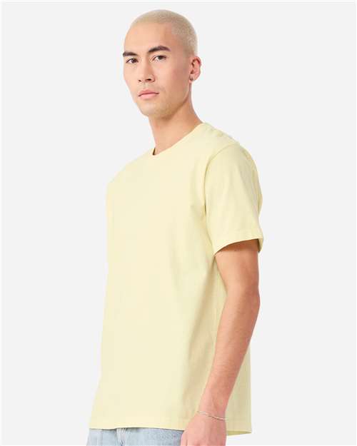 Unisex Heavyweight Garment-Dyed Tee – On Model – Side
