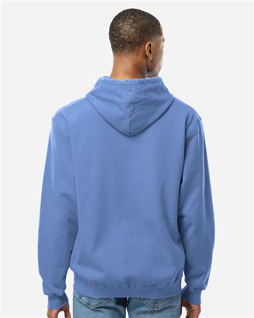 Unisex Fleece Hooded Sweatshirt – On Model – Back