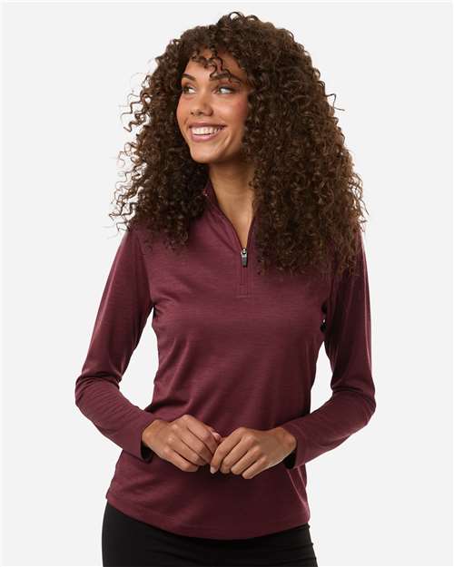 Women's Pro-Lock Performance Mélange Quarter-Zip Pullover