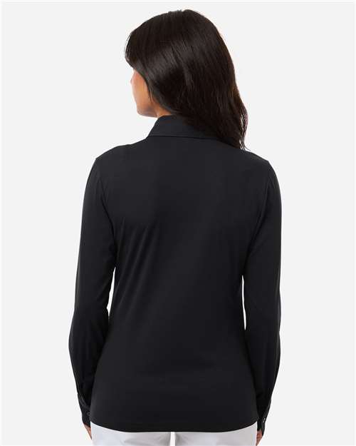 Women's Pro-Flex Sorona® Button Down Shirt – On Model – Back