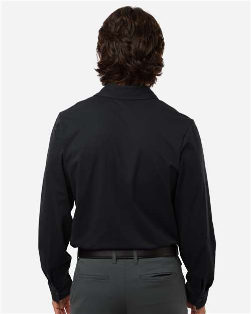 Men's Pro-Flex Sorona® Button Down Shirt – On Model – Back