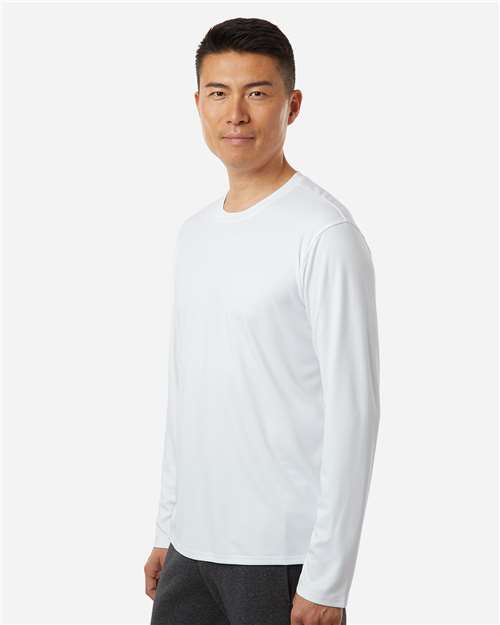 Unisex Tall Pro-Lock Performance Long Sleeve T-Shirt – On Model – Side
