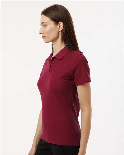 Women's Pique Polo – On Model – Side