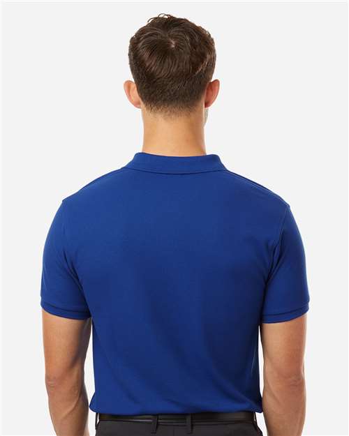 Men's Tall Pique Polo – On Model – Back
