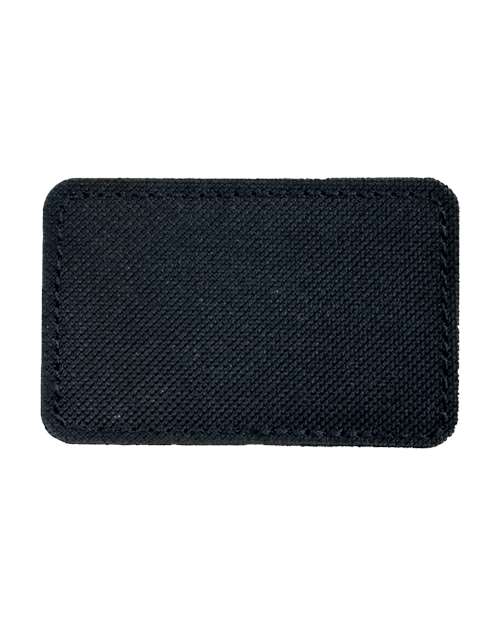 Medium Blank Black Patch - Qty 10
