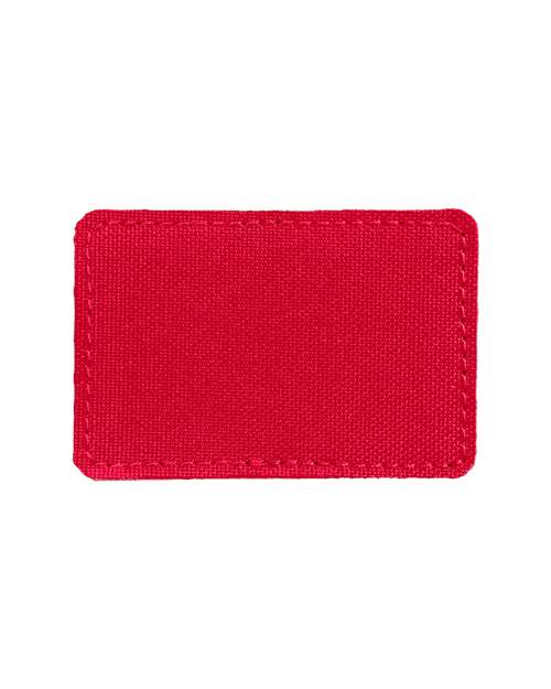 Small Blank Red Patch - Qty 10