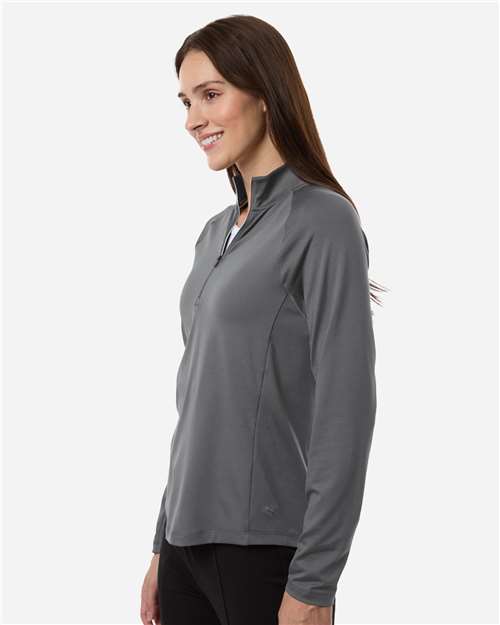 Women's Pure 2.0 Quarter-Zip Pullover – On Model – Side