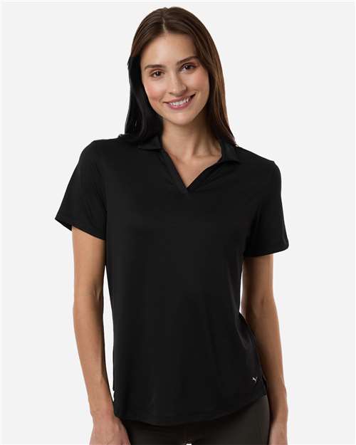 Womens Icon Heather Polo