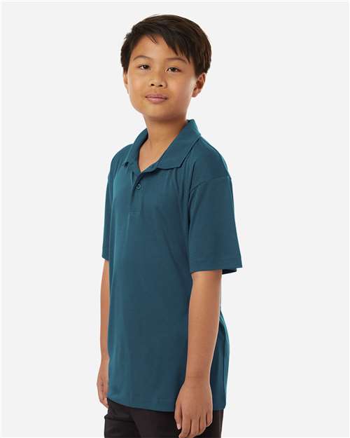 Youth Pro-Lock Performance Polo – On Model – Side