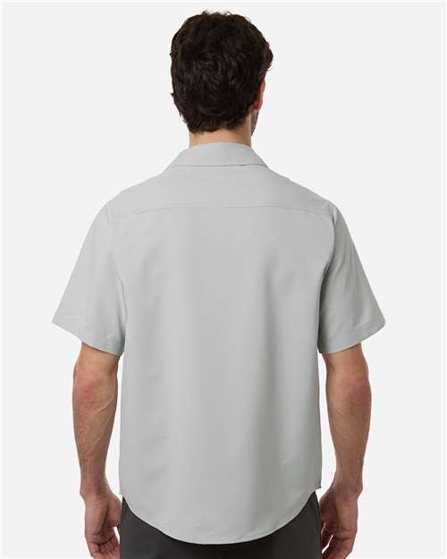 Men's UltraUVP Shoreline Short Sleeve Staff Shirt – On Model – Back