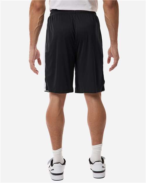 Unisex Zone Performance Reversible Shorts – On Model – Back