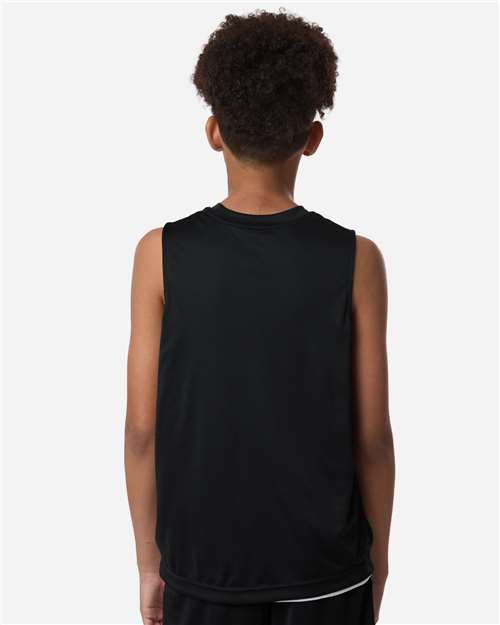 Youth Zone Performance Reversible Jersey – On Model – Back