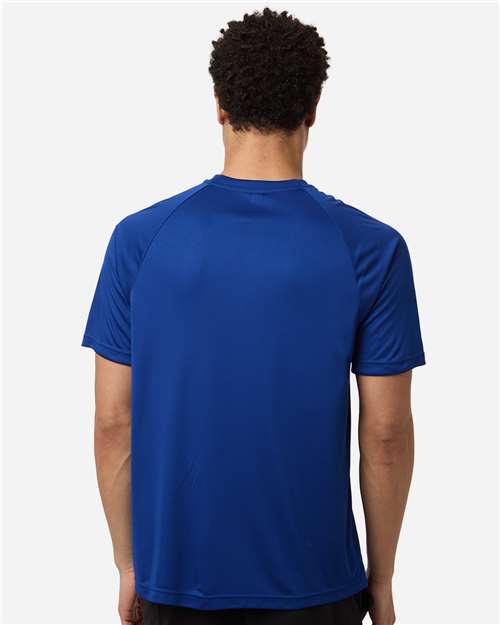 Men's Zone Performance Henley – On Model – Back