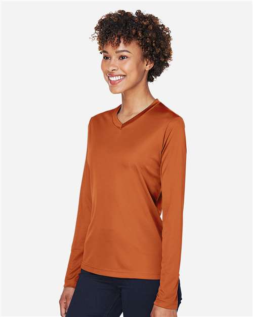 Women's Zone Performance Long Sleeve T-Shirt – On Model – Side