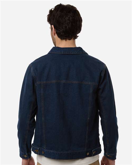Unisex Cooper Denim Jacket – On Model – Back