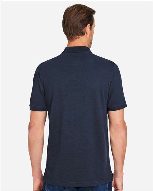 Men's Valiant Cotton Snag Protect Polo – On Model – Back