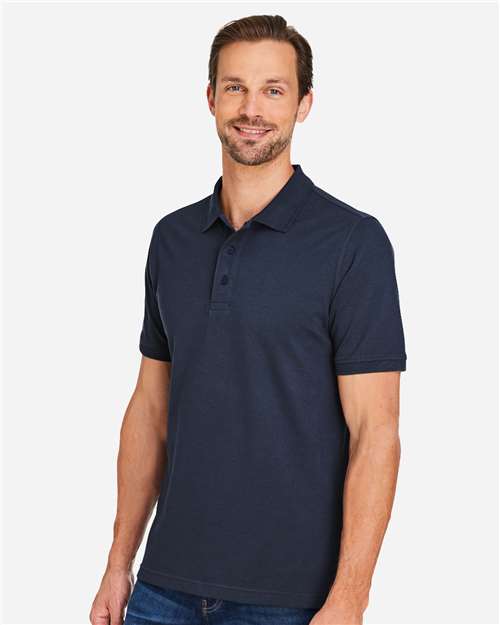 Men's Valiant Cotton Snag Protect Polo – On Model – Side