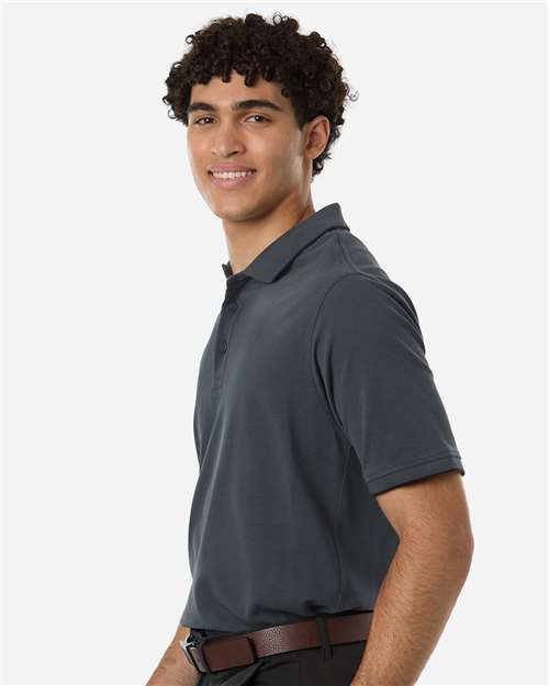 Men's Valiant Cotton Snag Protect Tipped Polo – On Model – Side