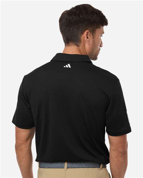 Men's Performance 3-Stripes Climacool Polo – On Model – Back