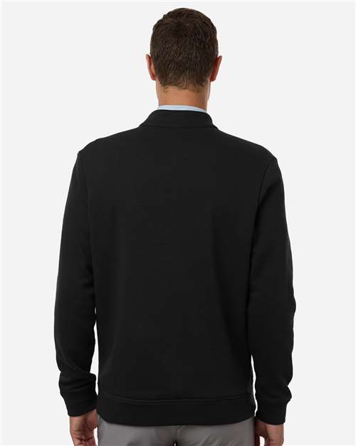 Men's Elevated Fleece Quarter-Zip Pullover – On Model – Back