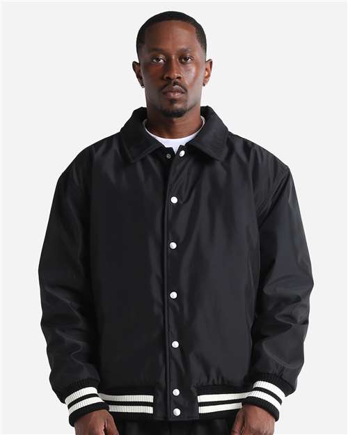 Unisex Collared Varsity Jacket