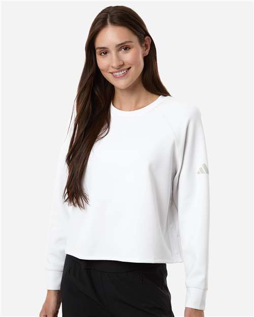 Women's Beyond Side-Snap Crewneck Sweatshirt