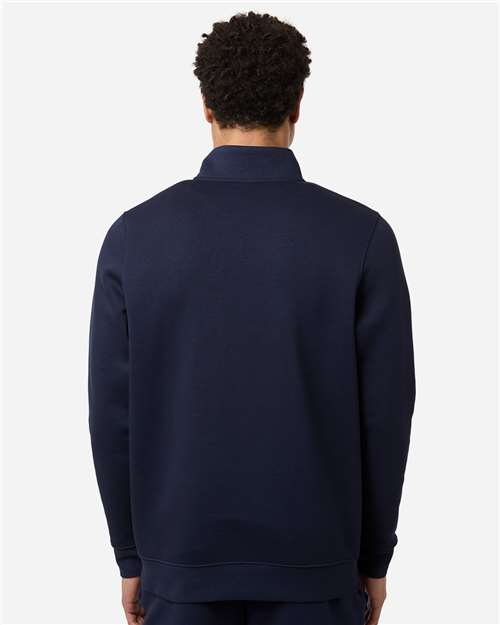 Men's Icon Fleece Quarter-Zip Pullover – On Model – Back