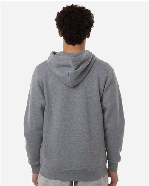 Men's Icon Fleece Hooded Full-Zip – On Model – Back