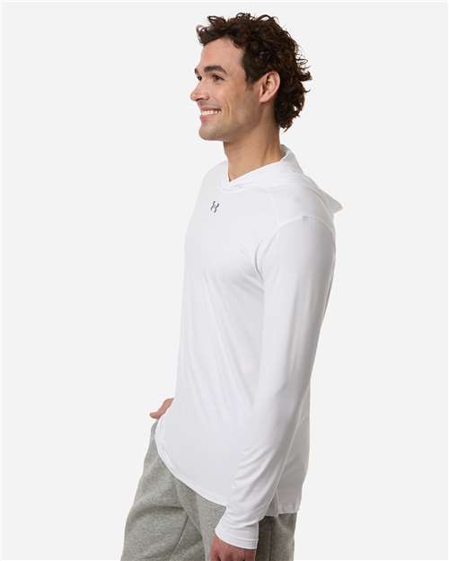 Men's Team Vanish Hooded Long Sleeve T-Shirt – On Model – Side