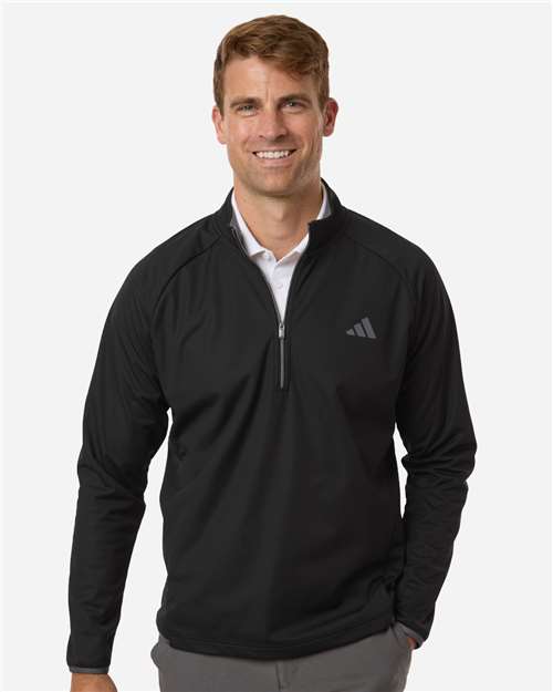 Men's Ultimate365 Wind Quarter-Zip Pullover – On Model