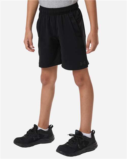 Youth Tech Vent Short – On Model – Side