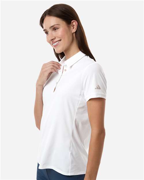 Women's Ultimate365 Tour Twistknit Polo – On Model – Side