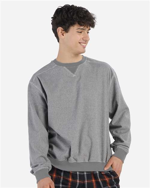Unisex Flannel Pullover – On Model