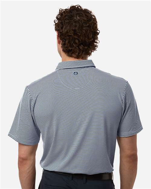Men's Smith Striped Polo – On Model – Back