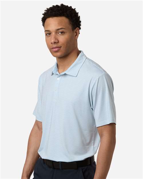 Men's Smith Striped Polo – On Model – Side