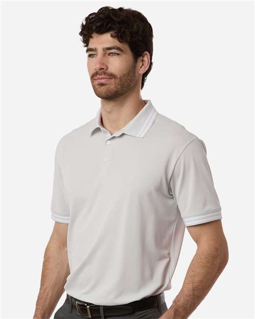 Men's Thatcher Tipped Polo – On Model – Side