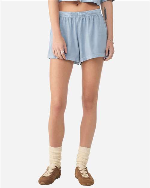 Women's Garment-Dyed Shorts