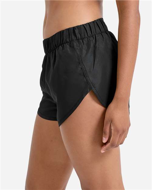 Women's Running Shorts – On Model – Side
