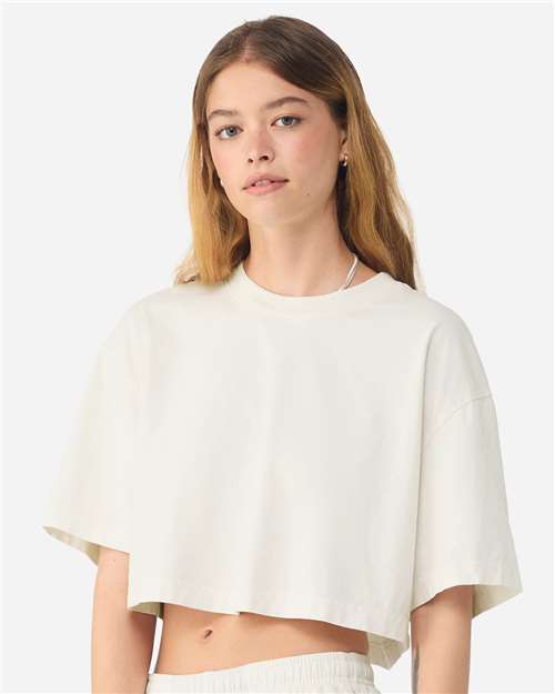 Women's Garment-Dyed Cropped Tee